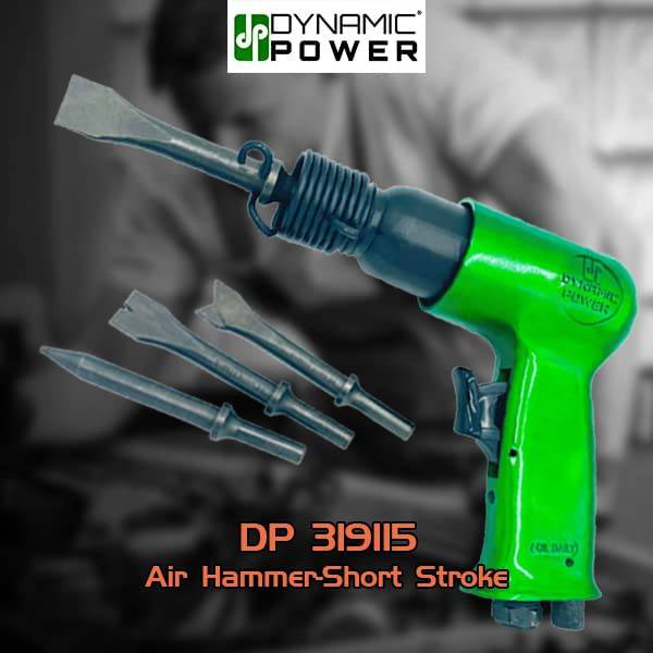 DP Dynamic Power Kit de martillo de aire de barril corto D319115-SA - DIGVICE MX