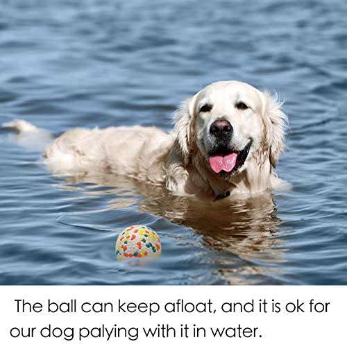 IVY´S - Pelota para perros Pelotas de juguete duraderas para perros, resistentes a las mordeduras Perros interactivos de alta elasticidad Juguetes para mascotas Pelotas de ejercicio - DIGVICE MX