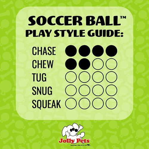 Jolly Pets - Pelota de fútbol flotante para perro - DIGVICE MX