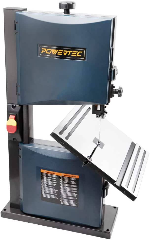 Sierra de cinta de banco POWERTEC BS900 de 9 pulgadas - DIGVICE MX