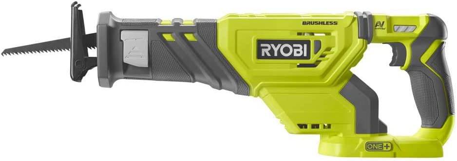 Sierra recíproca sin escobillas inalámbrica ONE+ de 18 voltios RYOBI P518 (herramienta básica) - DIGVICE MX