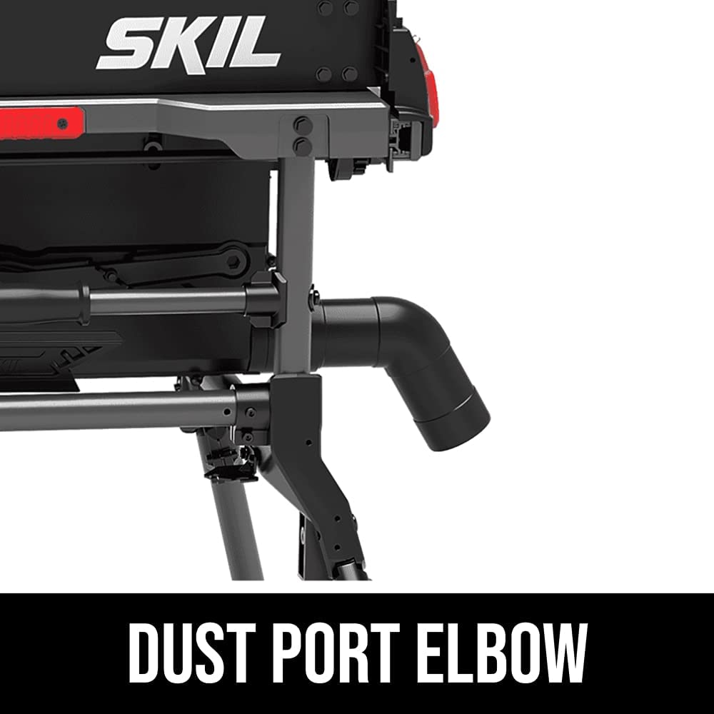 SKIL Sierra de mesa portátil para el lugar de trabajo de 15 amperios y 10 pulgadas con soporte plegable - TS6307-00 - DIGVICE MX