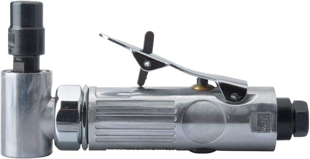 PROSHI Amoladora de troquel de aire en ángulo de 1/4 pulgadas, de ángulo de aire, ángulo neumático, de aire en ángulo de 90 grados, amoladora de troquel de aire en ángulo de la serie Edge, color pulido - DIGVICE MX