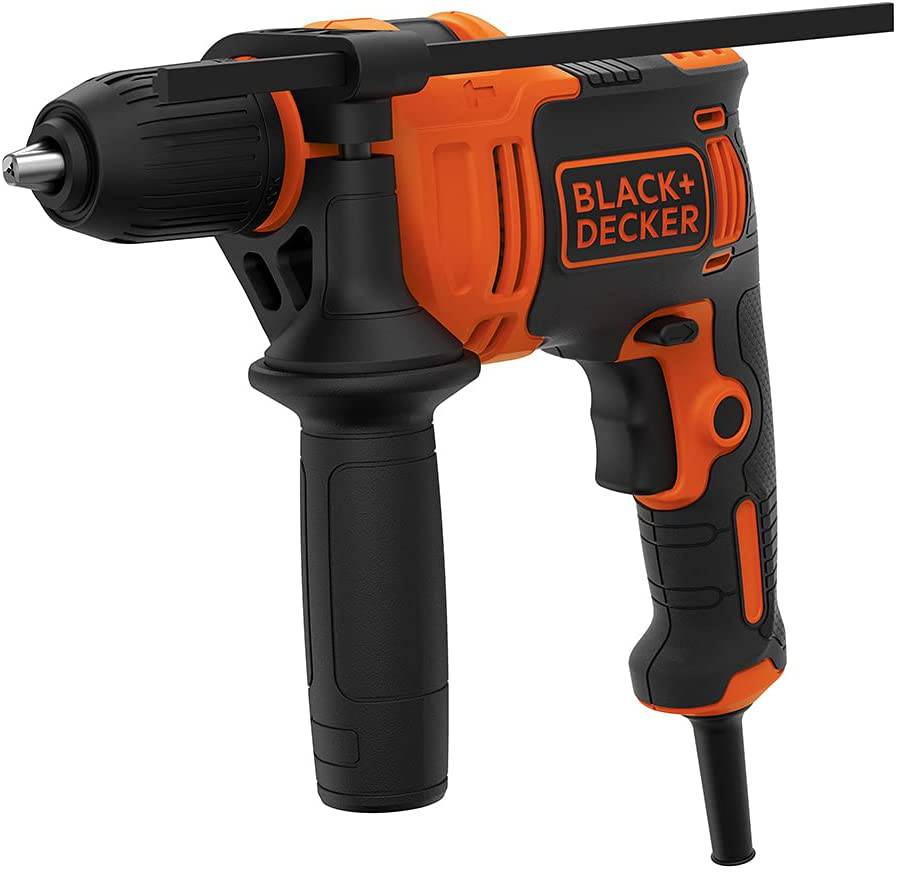 Taladro percutor BLACK+DECKER, 6,5 amperios, 1/2 pulgada (BEHD201) - DIGVICE MX