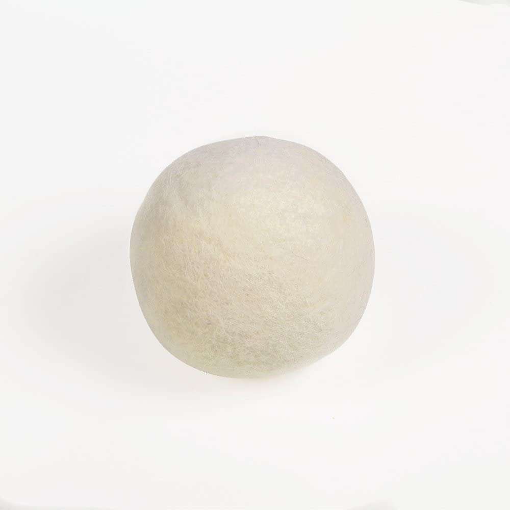 Kevenz Paquete de 12 bolas de secado de lana australiana XL Premium, suavizante de tela natural orgánico reutilizable y bola reductora de estática (blanco, paquete de 12) - DIGVICE MX