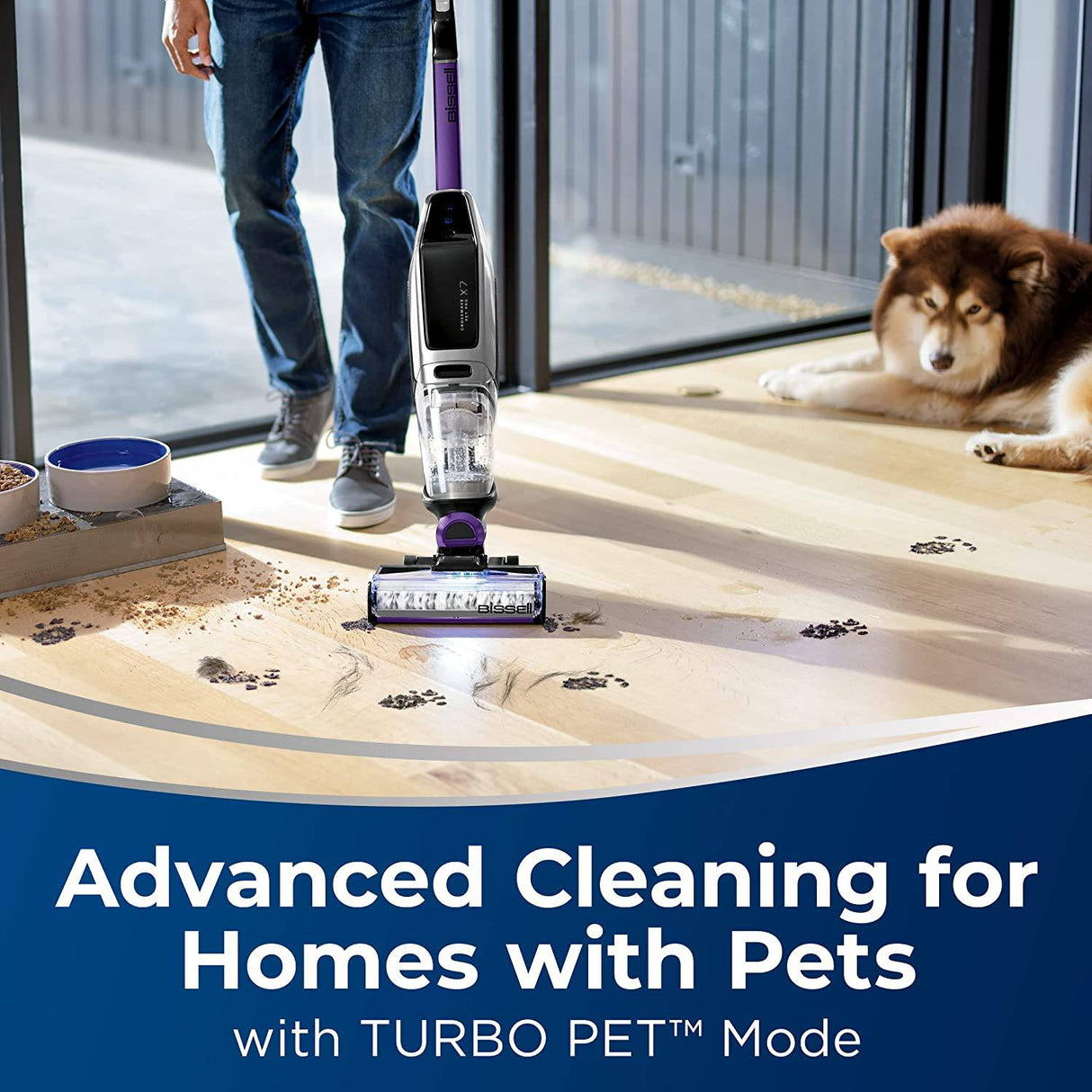 BISSELL CrossWave X7 inalámbrico Pet Pro Multi-Surface Wet Dry Aspiradora con conectividad WiFi, 3279