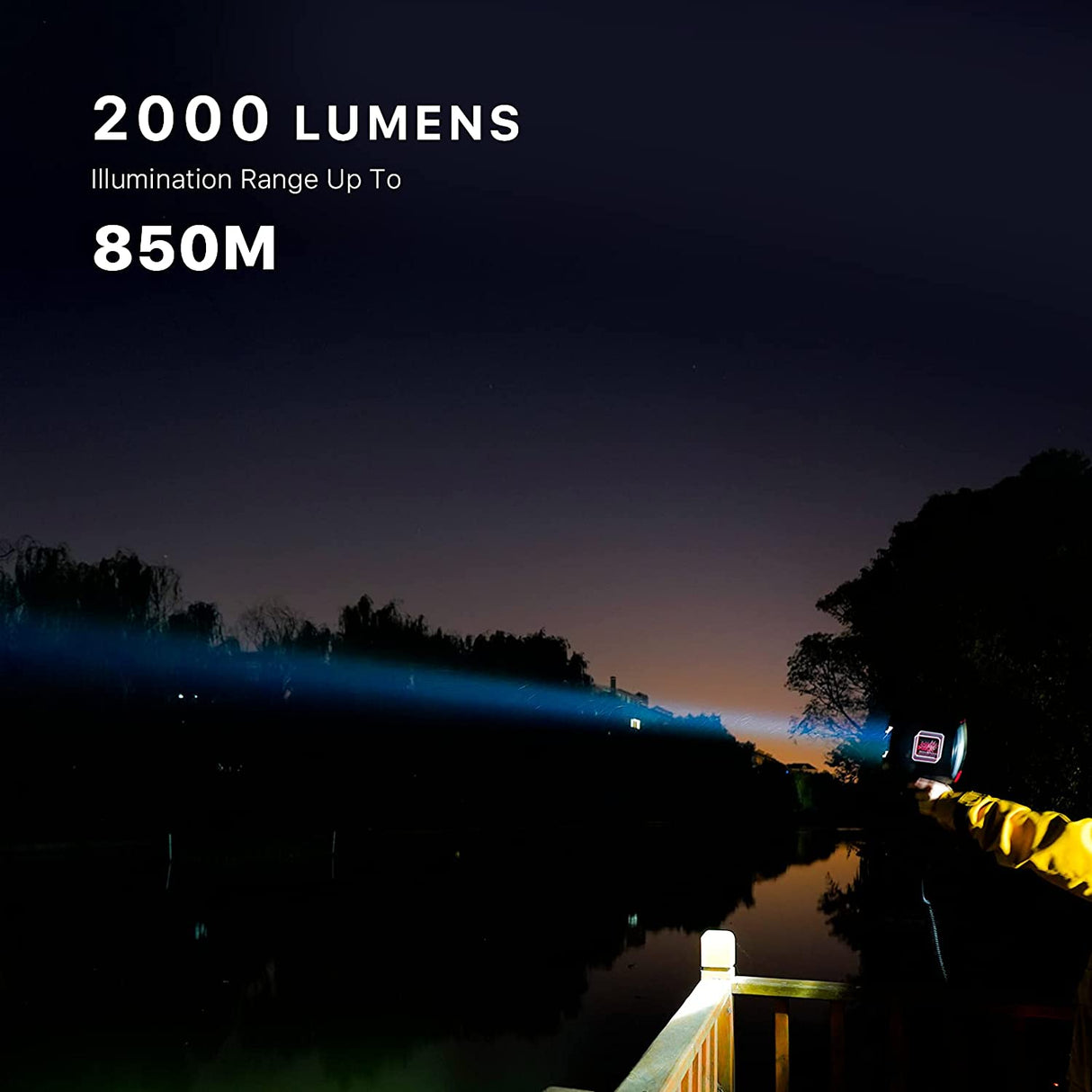 Goodsmann Tacticpro Potente 2000 Lumen HID Spotlight Car 9924-0011-06