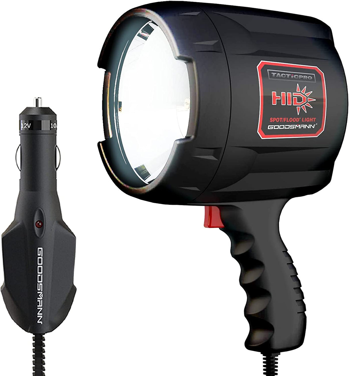 Goodsmann Tacticpro Potente 2000 Lumen HID Spotlight Car 9924-0011-06