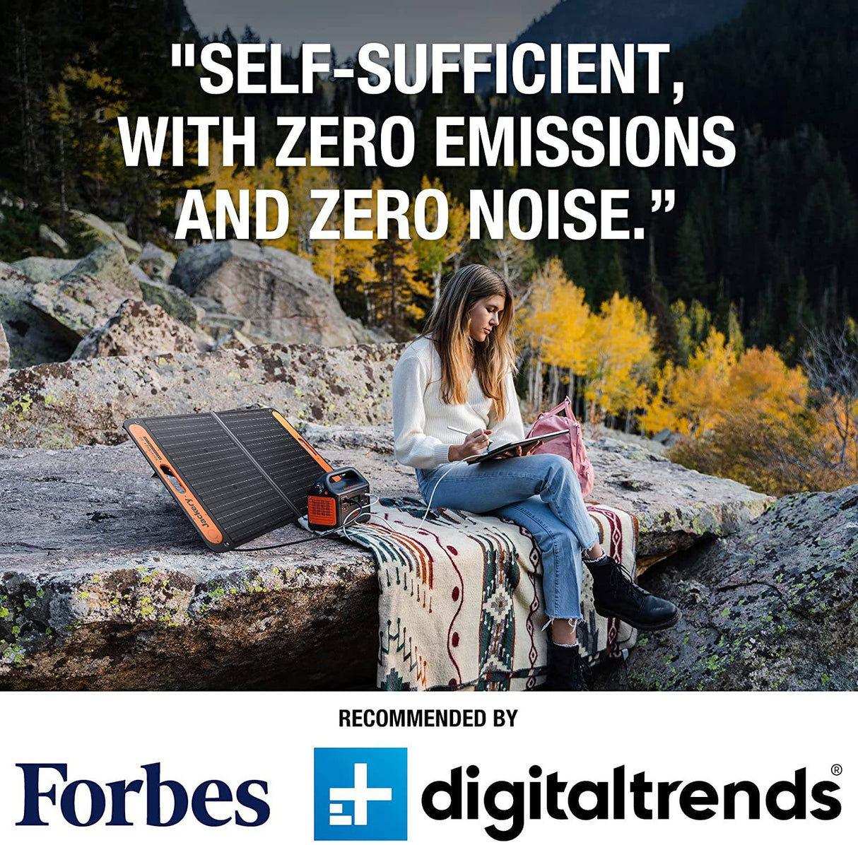 Jackery SolarSaga Panel solar de 60 W para Explorer 160/240/500 como generador solar portátil, cargador solar portátil plegable para camping de verano Van RV (no se puede cargar Explorer 440/ PowerPro) - DIGVICE MX