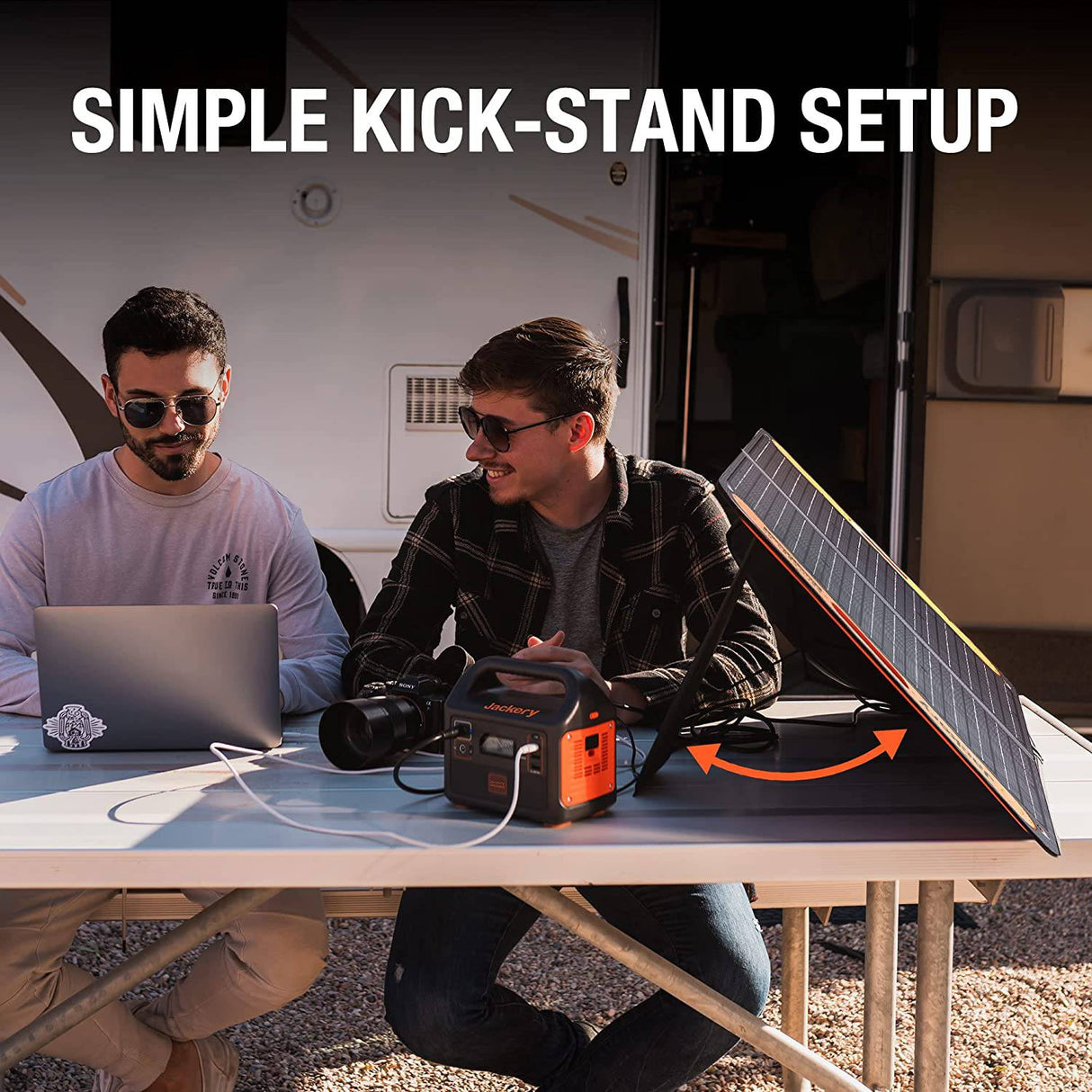 Jackery SolarSaga Panel solar de 60 W para Explorer 160/240/500 como generador solar portátil, cargador solar portátil plegable para camping de verano Van RV (no se puede cargar Explorer 440/ PowerPro) - DIGVICE MX