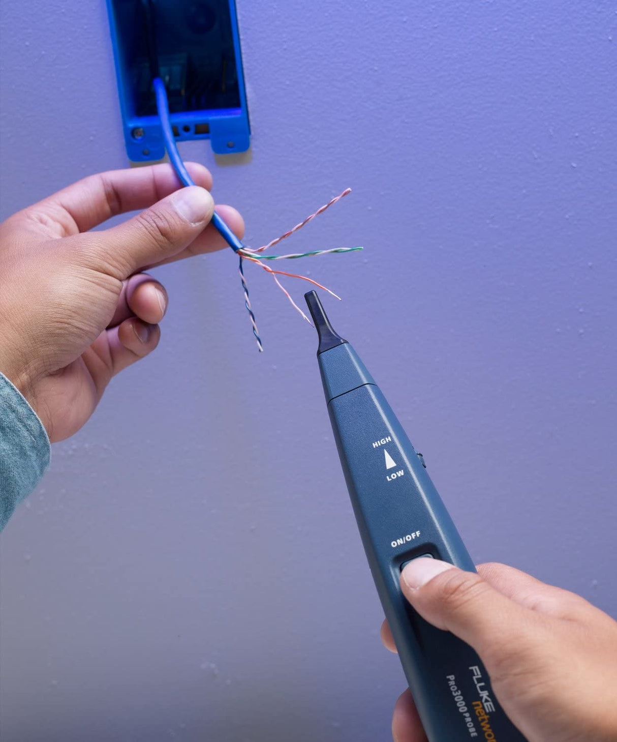 Kit de generador de tonos y sonda Fluke Networks 26000900 Pro3000