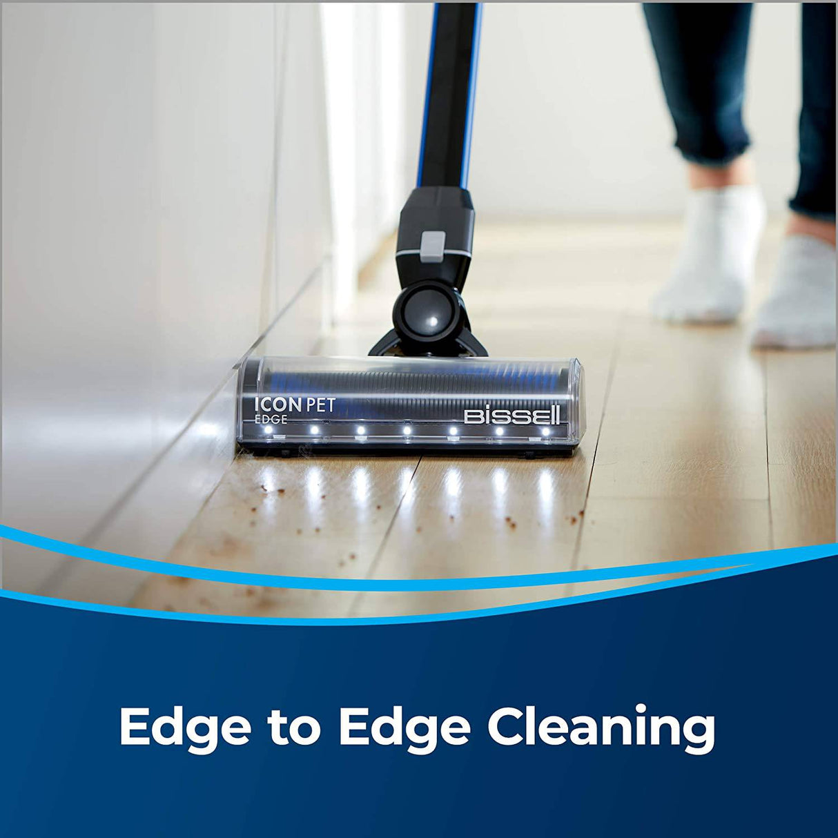 Aspiradora inalámbrica Bissell ICONpet Edge, azul / negro 2894A