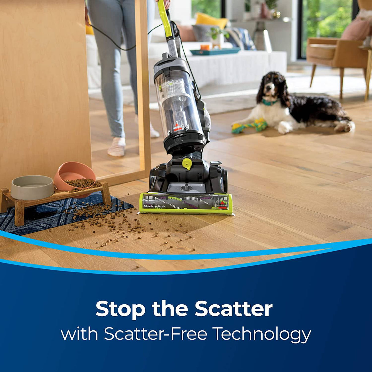 BISSELL CleanView Swivel Pet Reach Aspiradora, tamaño completo, negro 3198A