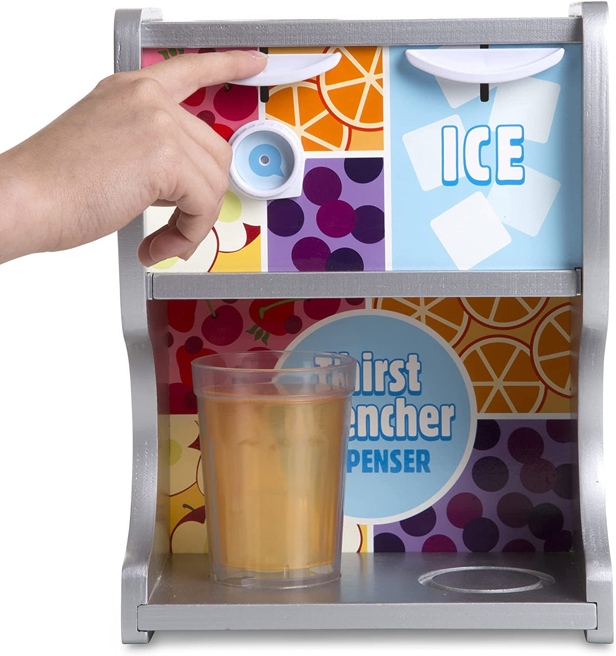 Melissa & Doug Dispensador de bebidas de madera Thirst Quencher 9300