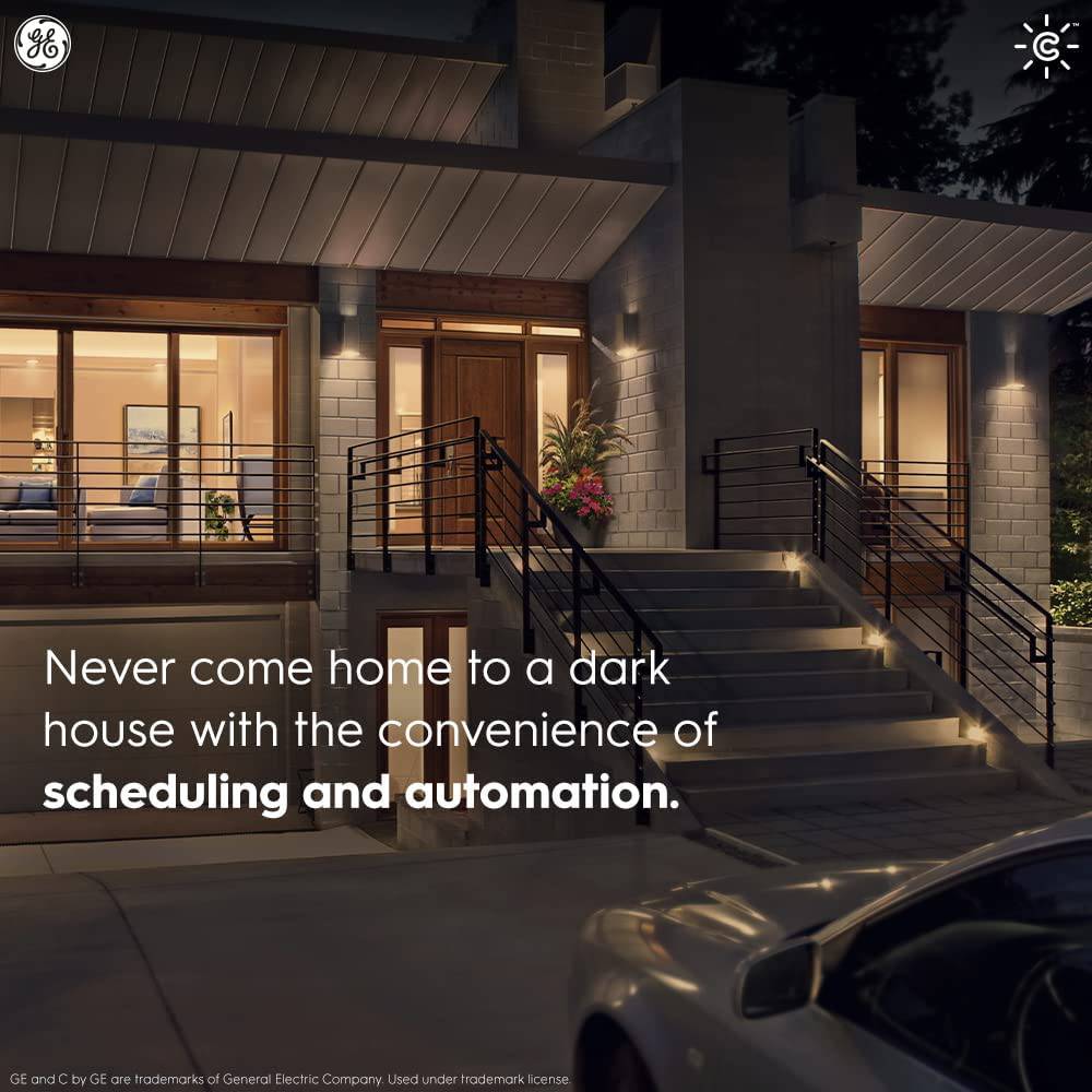 GE CYNC Tira de luz LED inteligente, a todo color, 80 pulgadas con fuente de alimentación, Bluetooth y Wi-Fi habilitado, compatible con Alexa y Google Home (1 paquete) - DIGVICE MX