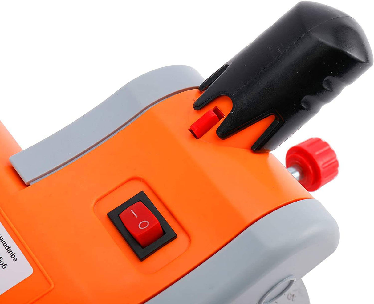 YaeKoo 110V Mini sierra de inglete de corte superior de banco con calibre de inglete 2 cuchillas para corte de artes y manualidades de metal, madera y plástico - DIGVICE MX