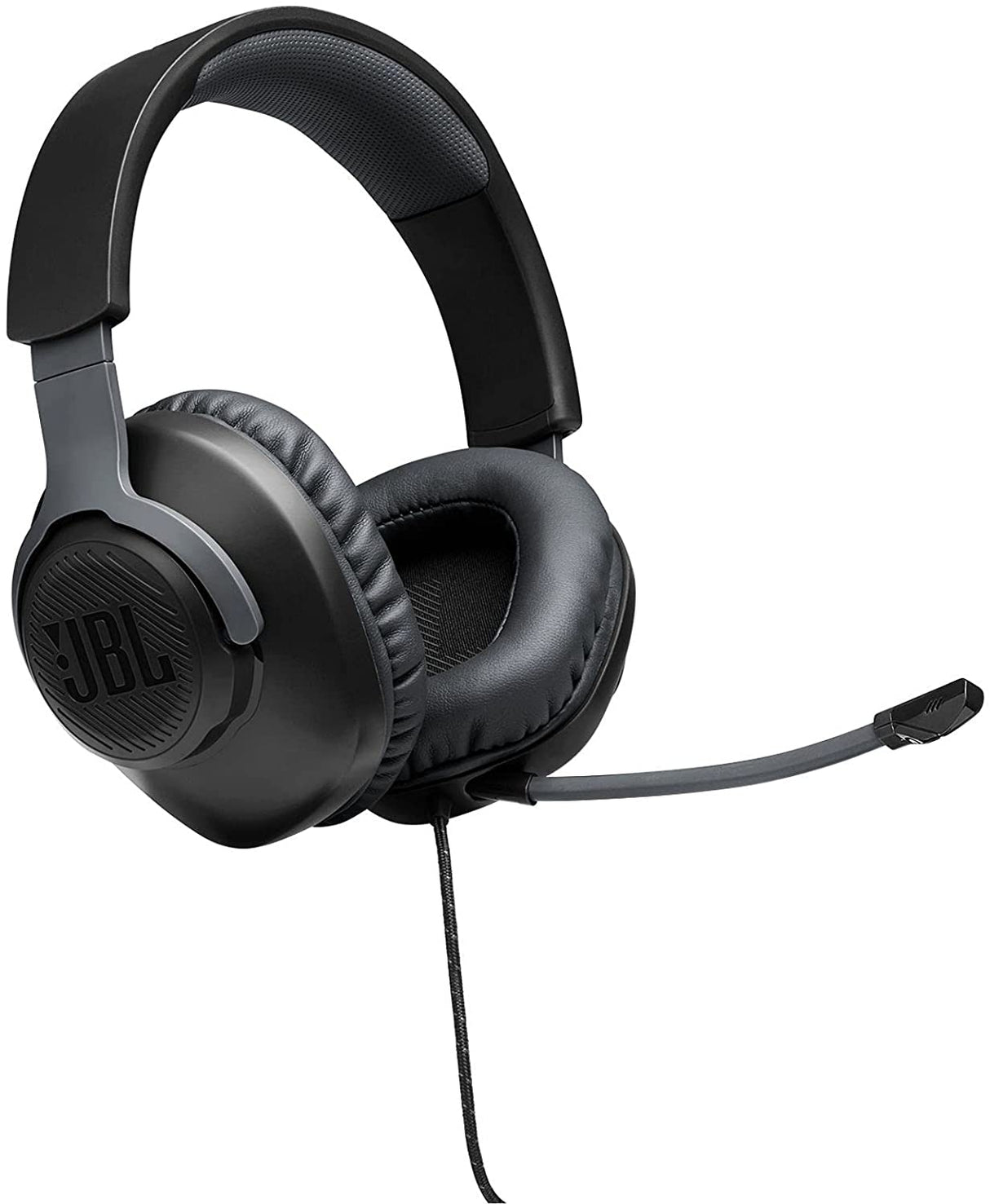 JBL Quantum 100 - Auriculares supraaurales con cable para juegos - Negro