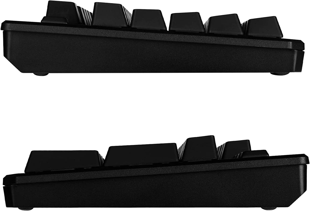 EVGA Z12 RGB - Teclado para juegos, LED retroiluminado RGB, 5 teclas macro programables, teclas multimedia dedicadas, resistente al agua, 834-W0-12US-KR