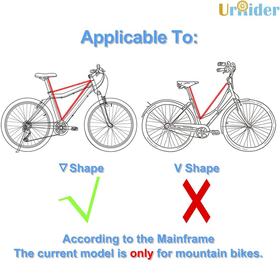UrRider Asiento de bicicleta para niños, asiento de bicicleta para niños de montaje frontal, plegable, portátil, sin herramientas, liberación rápida, actualización, para niños de 2 a 6 años (hasta 60 libras) - DIGVICE MX