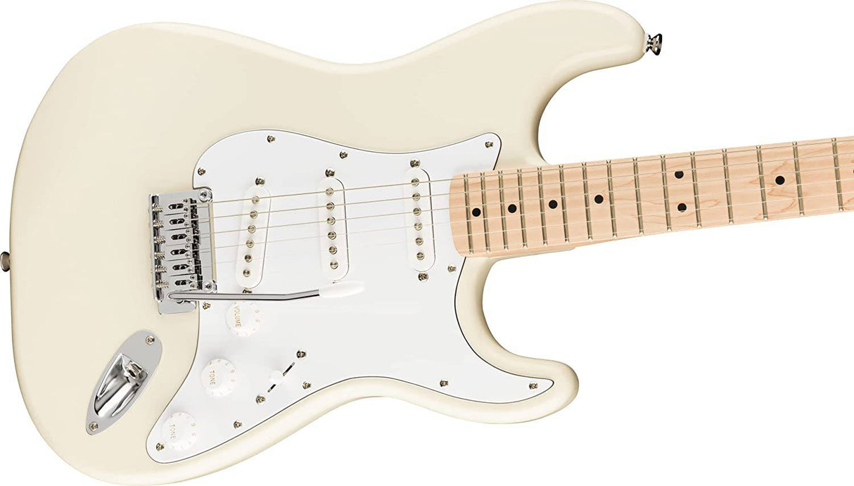 Squier by Fender Affinity Series Stratocaster, Maple fingerboard, Olympic White