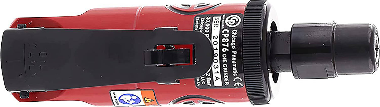 Chicago Pneumatic CP876-1/4 pulgadas (6 mm) Amoladora recta de aire, 0.3 HP / 220 W - 30000 RPM - DIGVICE MX