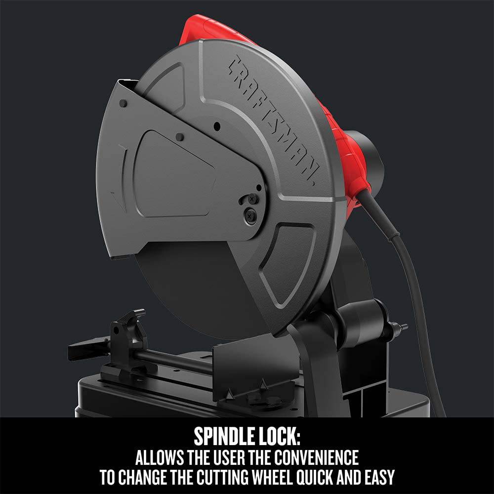 Sierra de corte CRAFTSMAN, 15 amperios, 14 pulgadas (CMEM2500) - DIGVICE MX