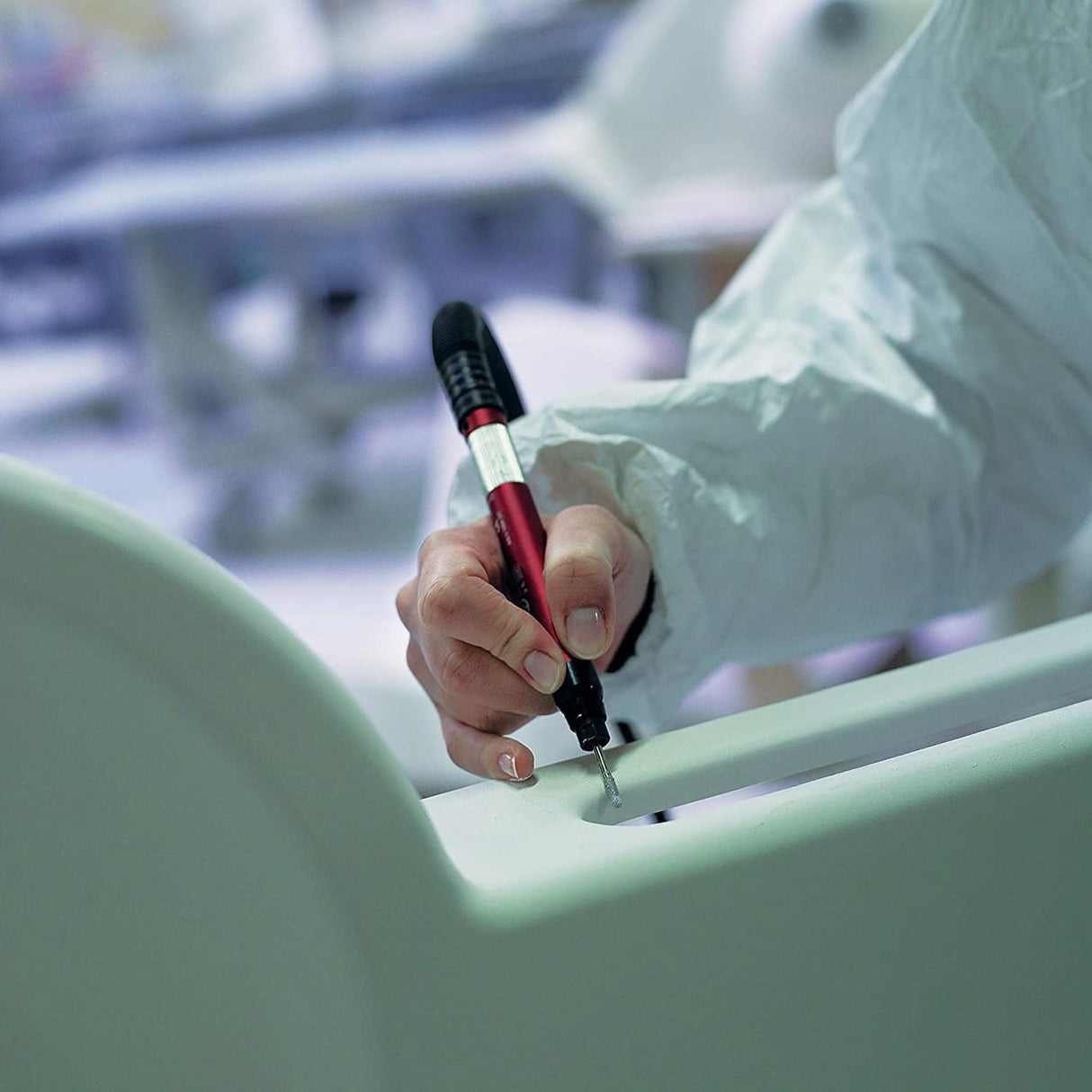 Chicago Pneumatic CP9104Q - Amoladora neumática tipo lápiz de 1/8 pulgadas (3 mm), 0,05 HP / 40 W - 60 000 RPM - DIGVICE MX