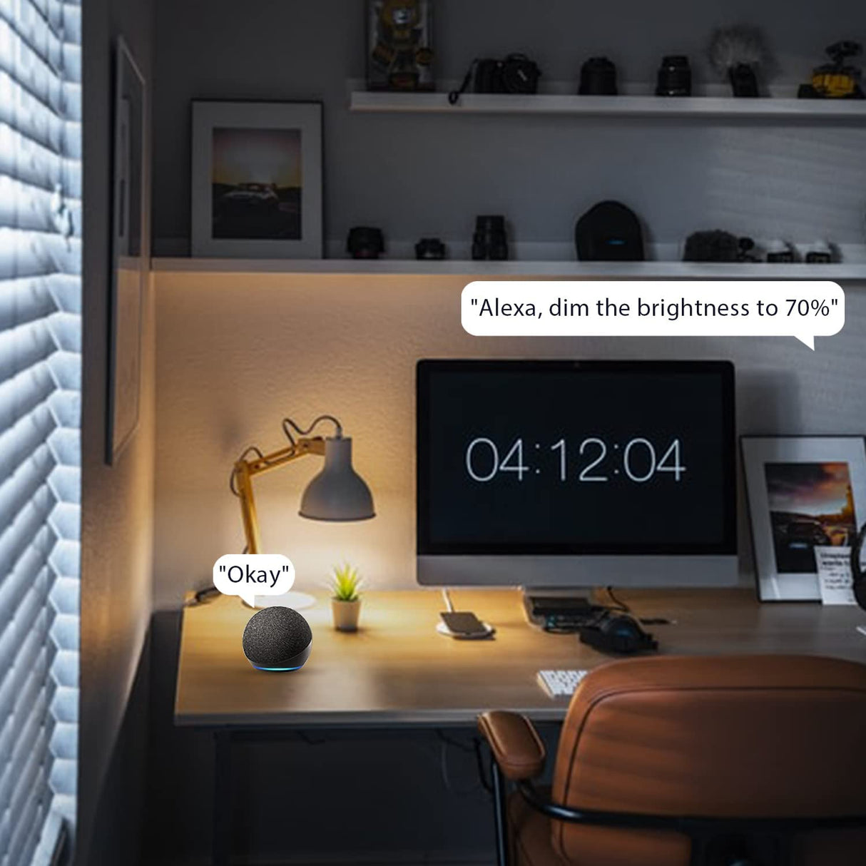 LUMIMAN Bombilla de candelabro inteligente WiFi E12 Bombilla LED B10/B11 Bombillas de lámpara de araña que cambian de color RGBCW Regulable, compatible con Alexa y Google Assistant 4W 400LM - DIGVICE MX