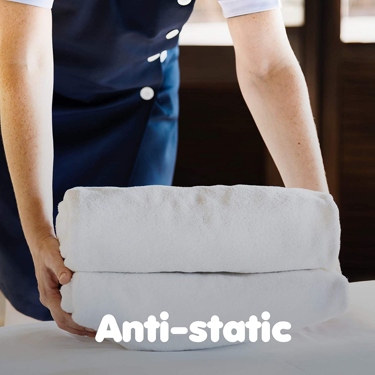 Friends Forever - Bolas de lana para secadora, paquete de 6, tamaño XL, suavizante de tela natural reutilizable, ahorra tiempo de secado y reduce las arrugas de la ropa - DIGVICE MX