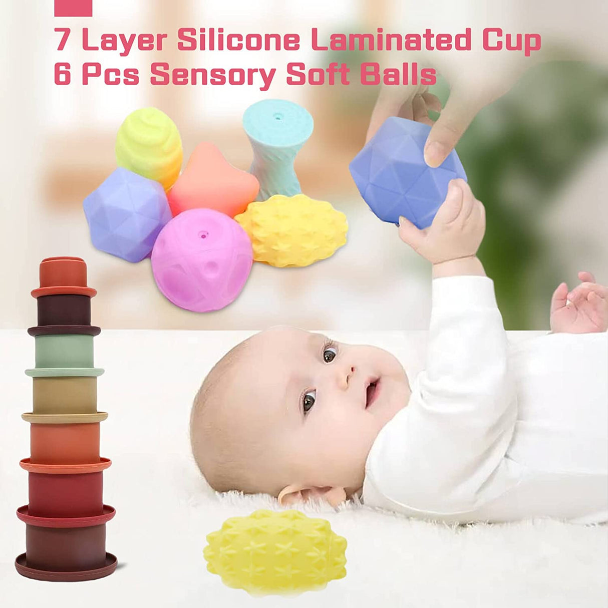 AZEN juguetes educativos de aprendizaje, juguetes Montessori, para bebés de 0 a 3 años - B0BHNSVVDN