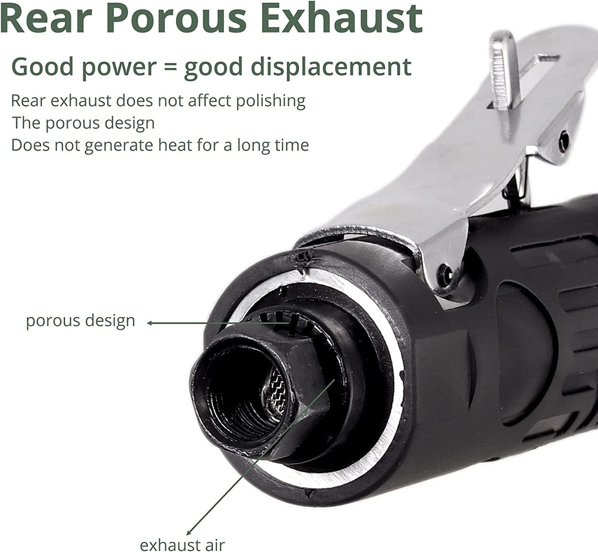 EYPINS Amoladora de aire, de ángulo de aire comprimido 90 Grados Mini lijadora Amoladora Pulidora Juego de herramientas para rectificado de contorno, pulido, fresado - DIGVICE MX