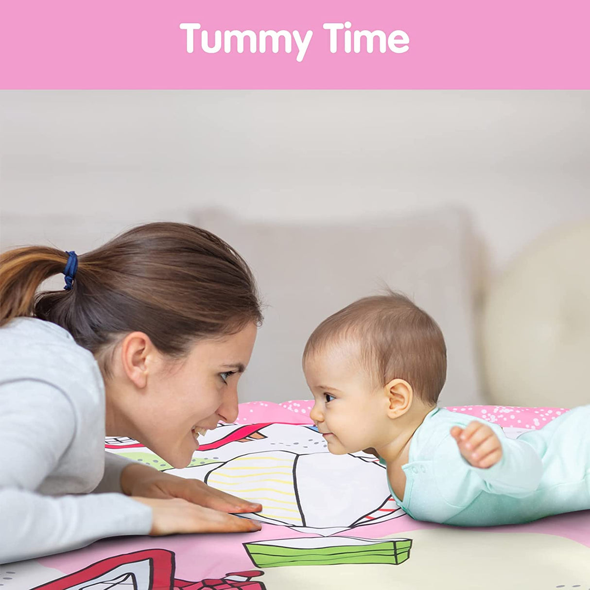 Amagoing Baby Gym Play Mat, Gimnasio de actividades para bebés 4 en 1 con 6 juguetes desmontables y hoyo de pelota para el descubrimiento del desarrollo de habilidades motoras y sensoriales de los niños pequeños, para bebés de 0 a 12 meses - DIGVICE MX