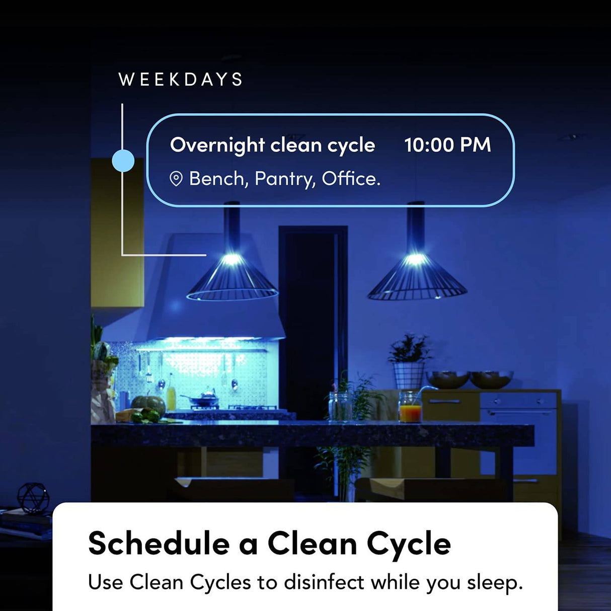 LIFX Clean, A19 1100 lúmenes, a todo color con HEV antibacteriano, bombilla LED inteligente Wi-Fi, no requiere puente, compatible con Alexa, Hey Google, HomeKit y Siri (paquete de 2) - DIGVICE MX