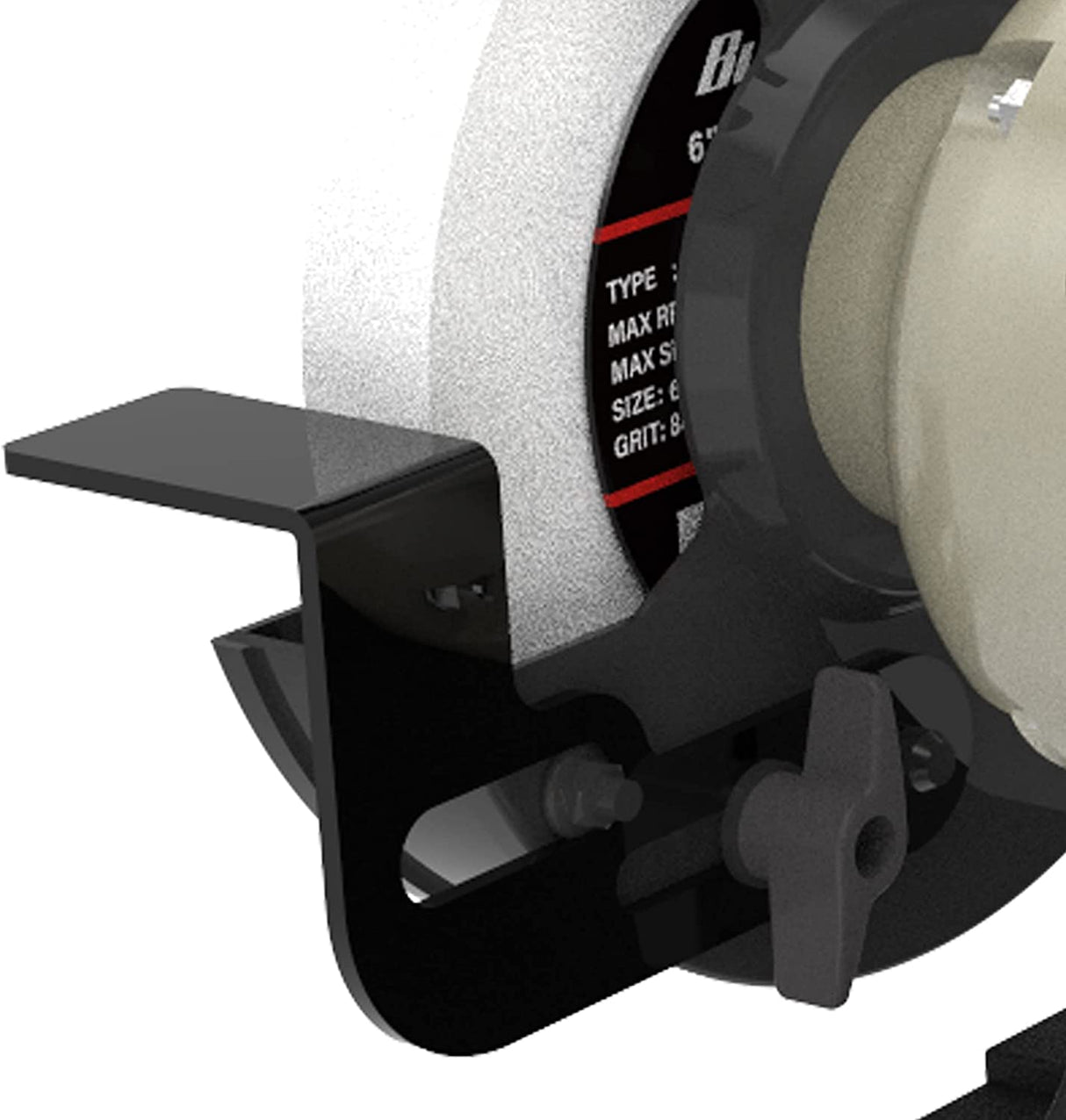BUCKTOOL Herramientas eléctricas de amoladora de banco de velocidad lenta de 6 pulgadas, amoladora de rueda profesional sin oscilaciones, TDS-150S - DIGVICE MX
