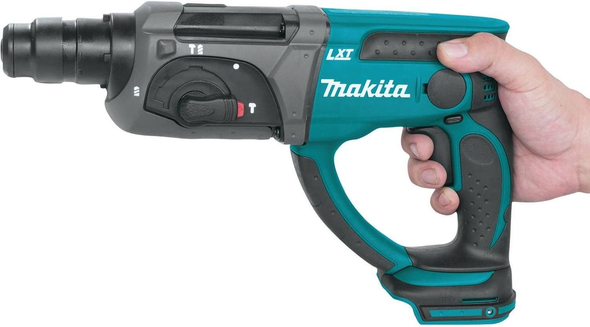 Makita XRH03Z 18V LXT Litio-Ion Inalámbrico Rotomartillo de 7/8 pulgadas, acepta brocas SDS‑PLUS, solo herramienta - DIGVICE MX