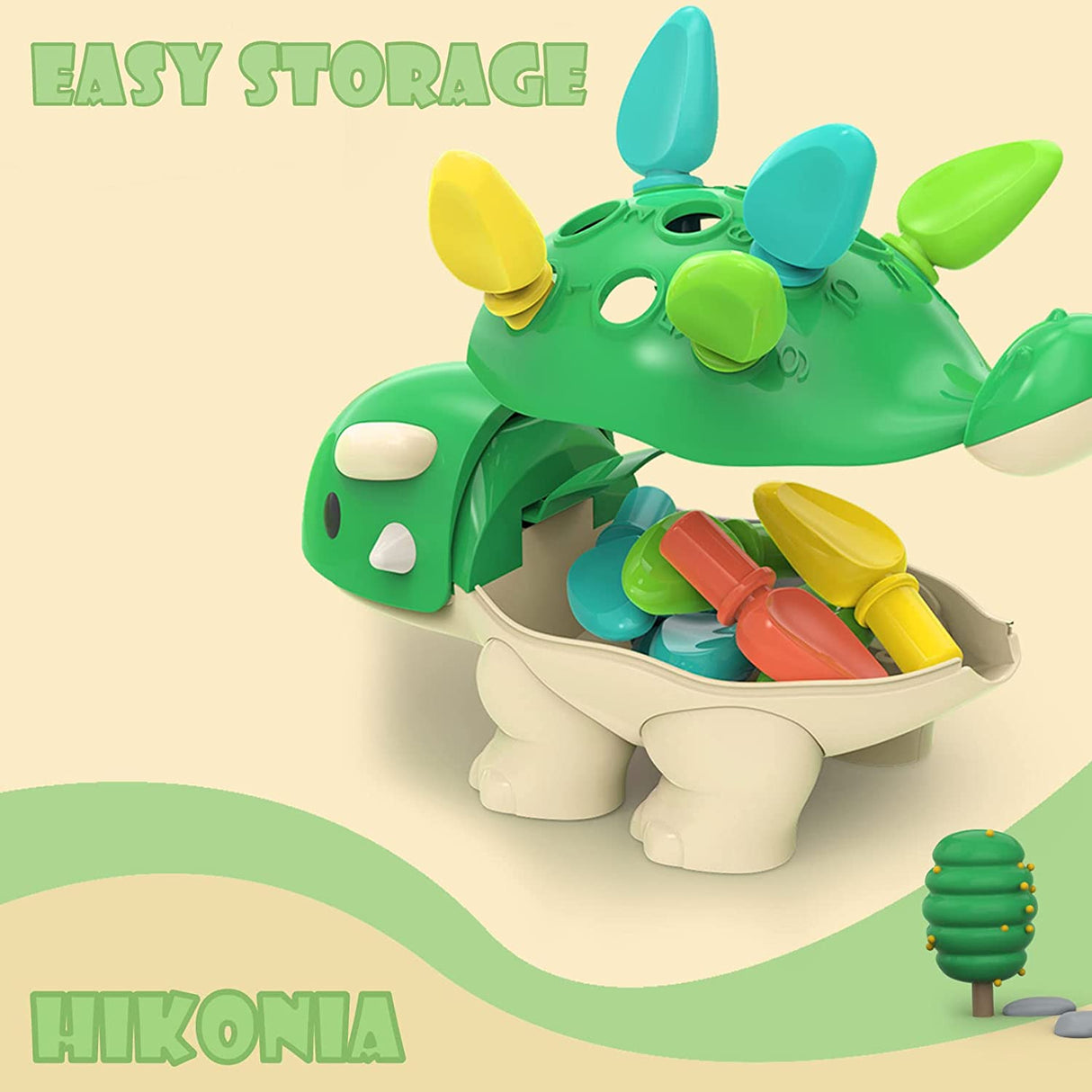 Hikonia Motor Skills Juguetes de aprendizaje para niños pequeños Actividades de aprendizaje de desarrollo - B0BF9VTNM5