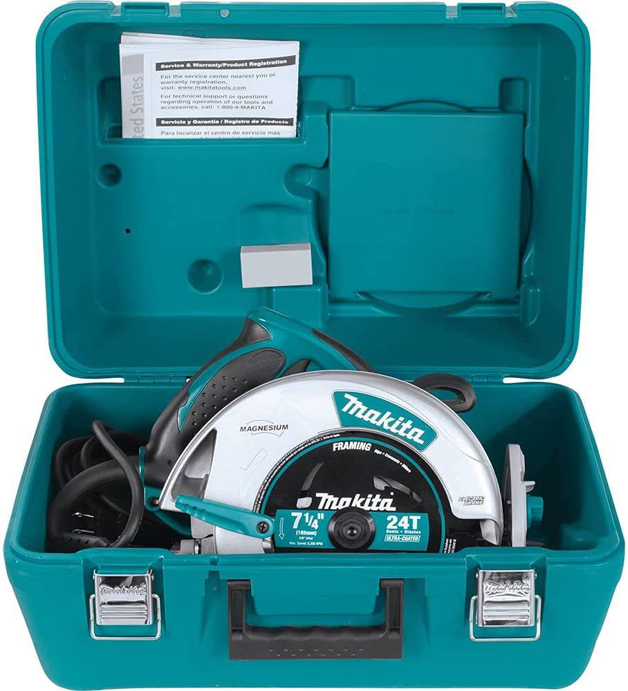 Makita 5007Mg Sierra circular de magnesio de 7-1/4 pulgadas - DIGVICE MX