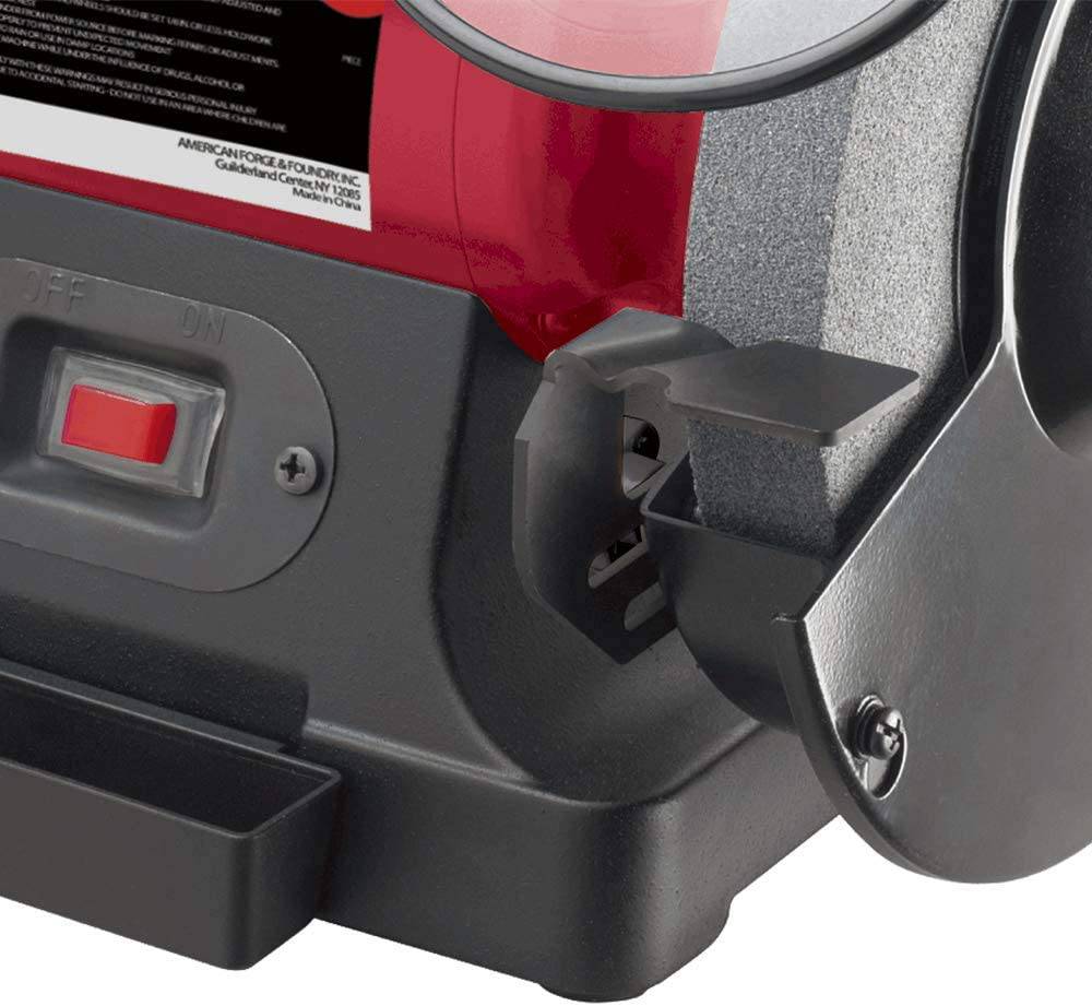 Amoladora de banco AFF de 3/4 HP, 8", 120 V, 4,8 amperios, ancho de rueda de 1", 31520 - DIGVICE MX