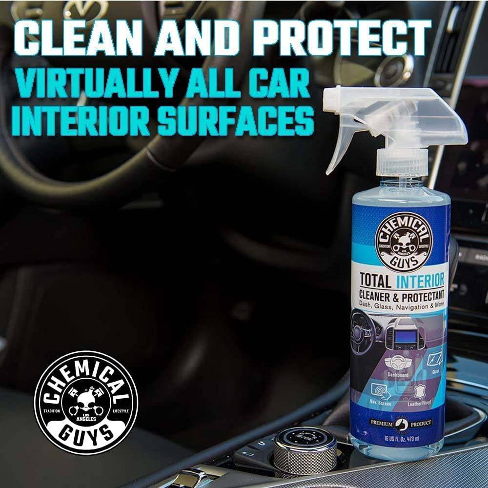 Chemical Guys HOL357 Clean & Shine Car Wash Starter Kit - Seguro para automóviles, camiones, motocicletas, SUV, jeeps, RV y más (7 artículos, incluidos 3 16 oz. Productos químicos para detalles de automóviles)