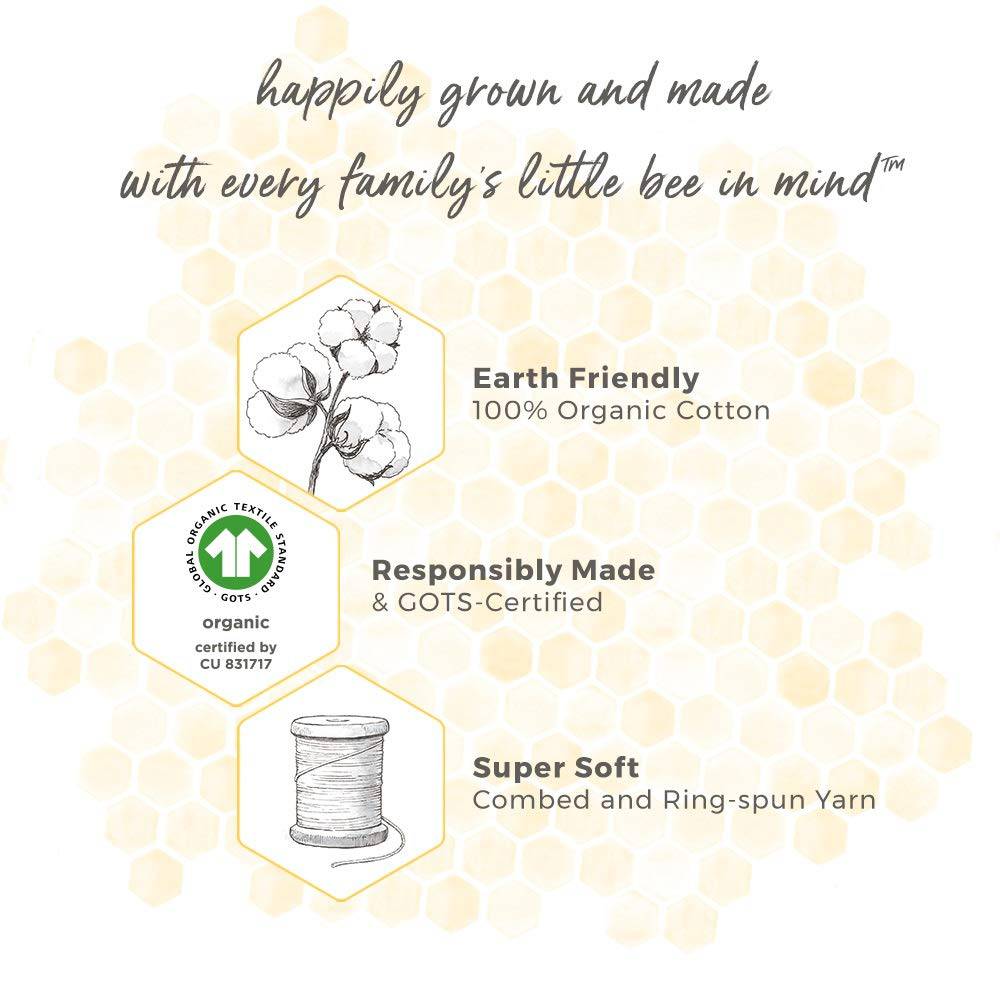 Burt's Bees Baby - Sábana bajera ajustable para minicuna para Pack 'n Play o Playard portátil, 100% algodón orgánico - DIGVICE MX