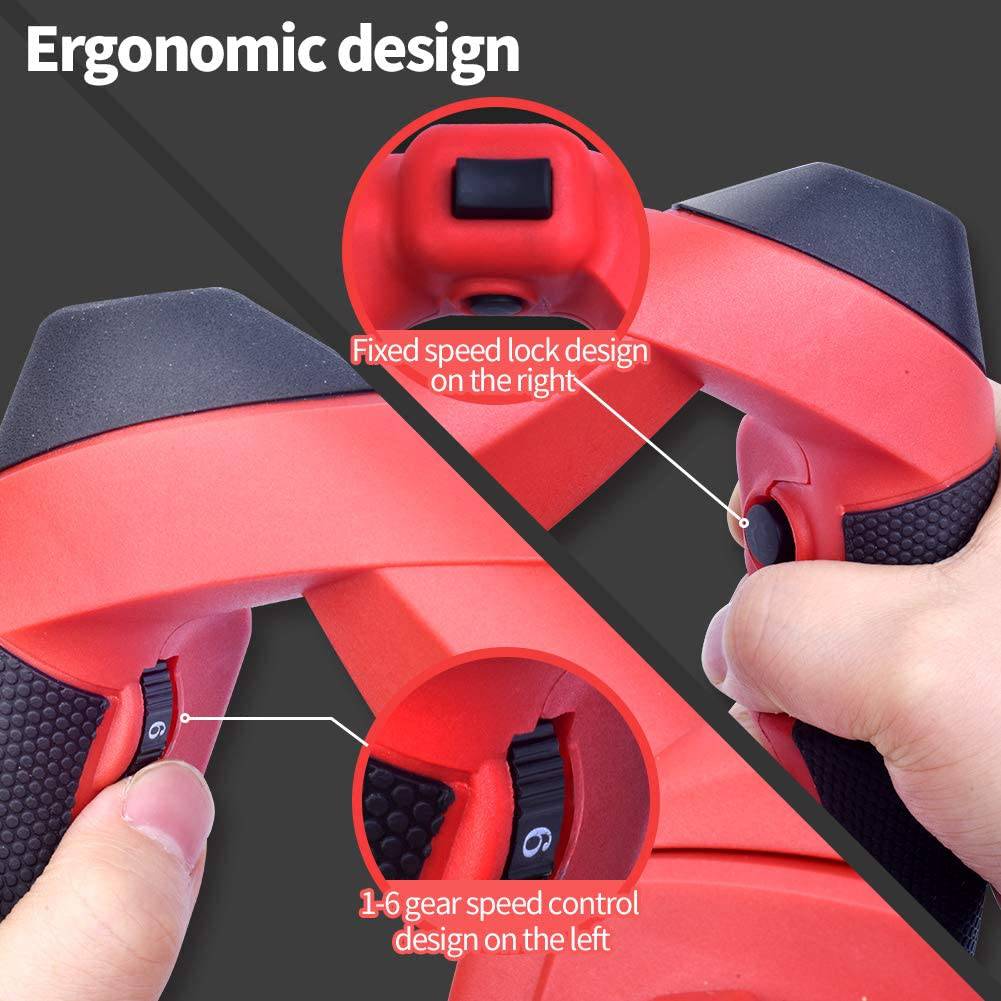 CtopoGo - 1600 W portátil eléctrico hormigón cemento yeso lechada pintura Thinset mortero paleta mezclador Pro taladro mezclador herramienta de agitación ajustable 6 velocidades portátil estándar 110 V - DIGVICE MX