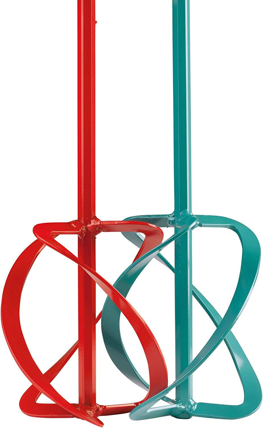 COLLOMIX Paletas de mezcla duales - MKD Serie 8.3" Juego de accesorios de taladro doble mezclador para todas las viscosidades y materiales de mezcla - Conexión HEXAFIX - MKD140HF - DIGVICE MX