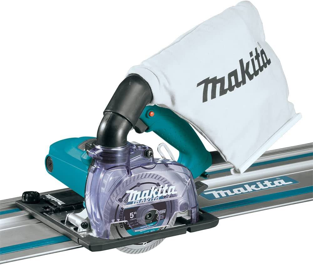 Makita 4100KB Sierra para mampostería en seco de 5", con extracción de polvo - DIGVICE MX