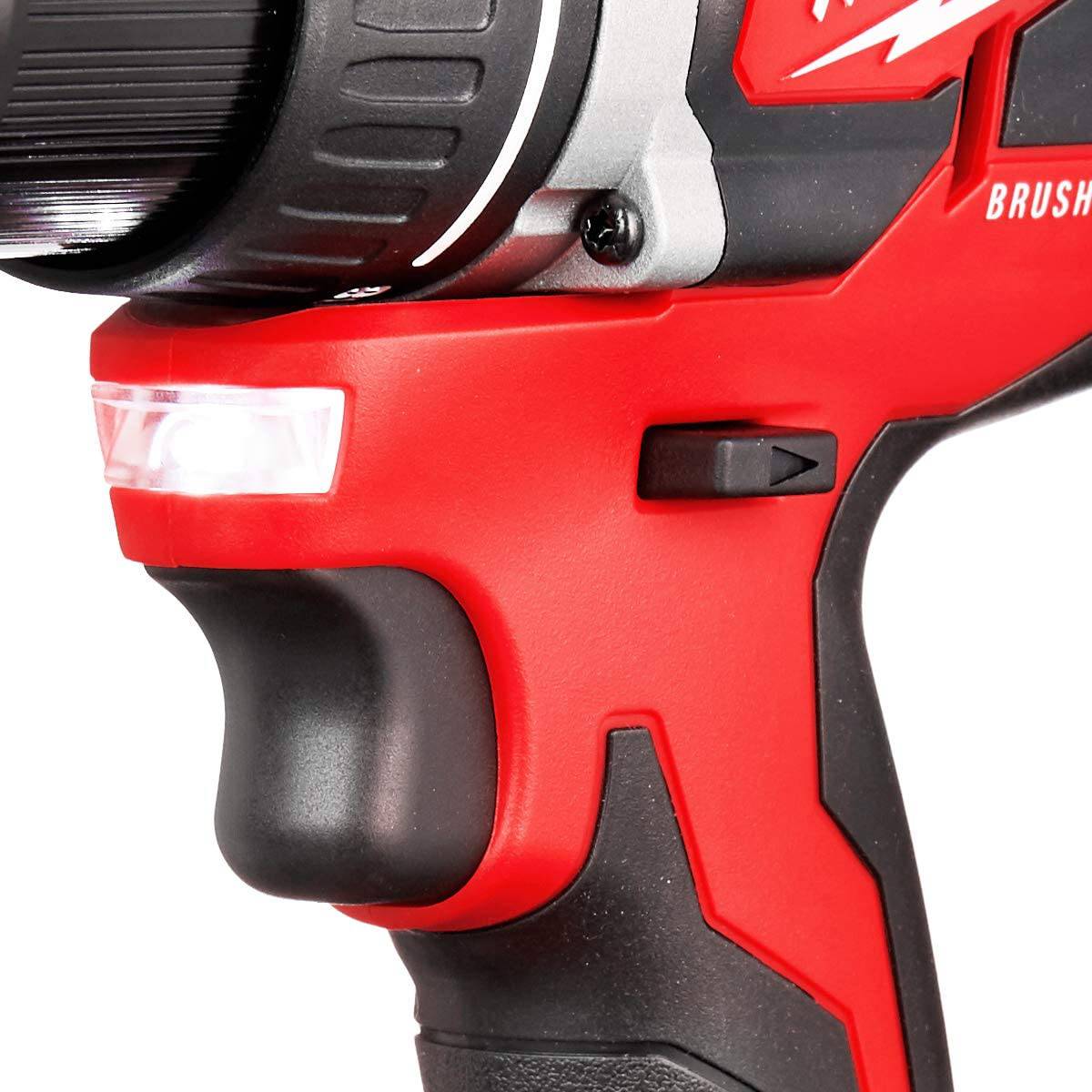 Milwaukee M18 - Taladro/controlador compacto inalámbrico de iones de litio de 18 voltios (sólo herramienta) 2801-20 - DIGVICE MX
