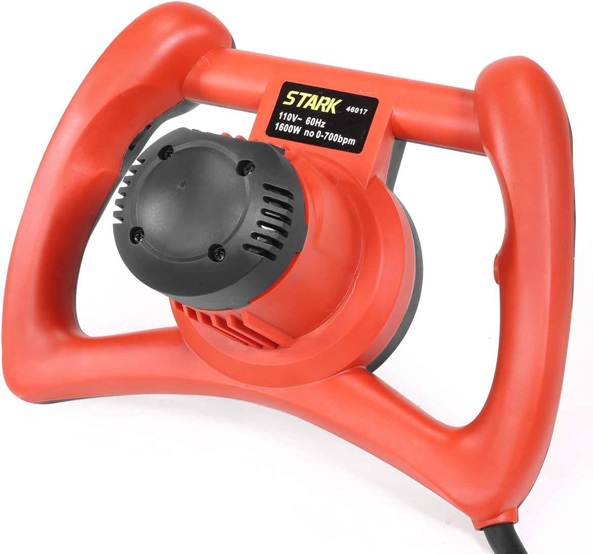 Mezclador de cemento eléctrico de mano XtremepowerUS de 1600 W para morteros, lechadas de hormigón, velocidad ajustable de mano UL CUL - DIGVICE MX