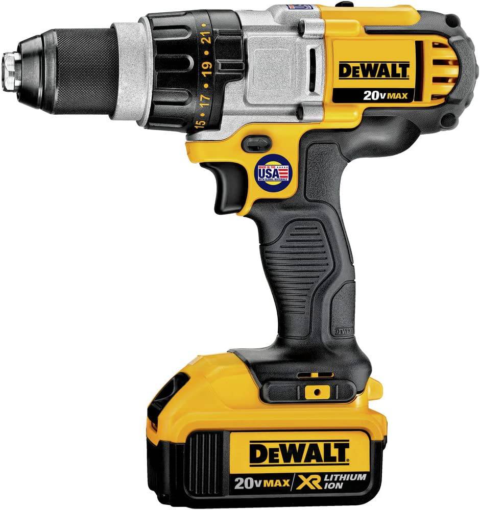 DeWalt DCD980 M2 20 V max XR Li-Ion Premium Drill/Driver Kit de 3 velocidades - DIGVICE MX