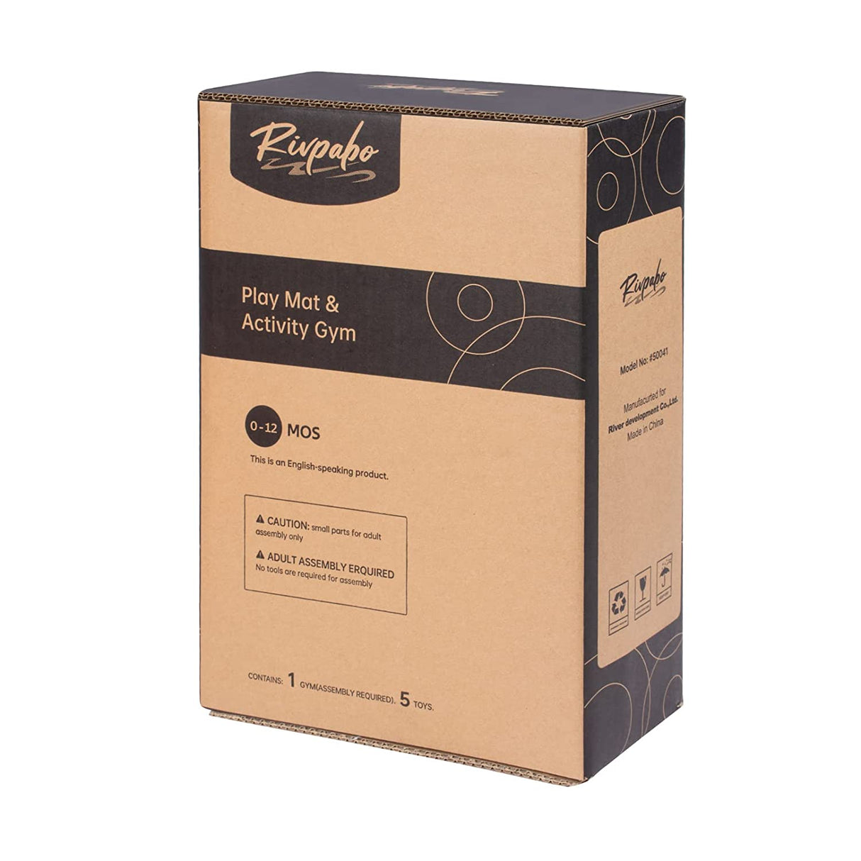 Rivpabo Baby Play Mat para bebé, Baby Gym Play Mat 4 en 1, Gruesa Baby Play Mat Activity Mat Gym, Crawling Gym Mat Activity Center, Baby Girl Boy Kick and Play Mat, para el desarrollo temprano del recién nacido - DIGVICE MX