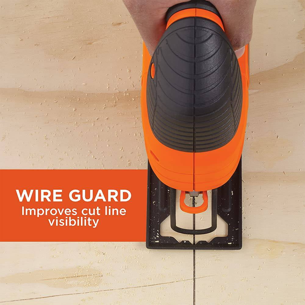 Sierra caladora BLACK+DECKER, 4,5 amperios (BDEJS300C) - DIGVICE MX