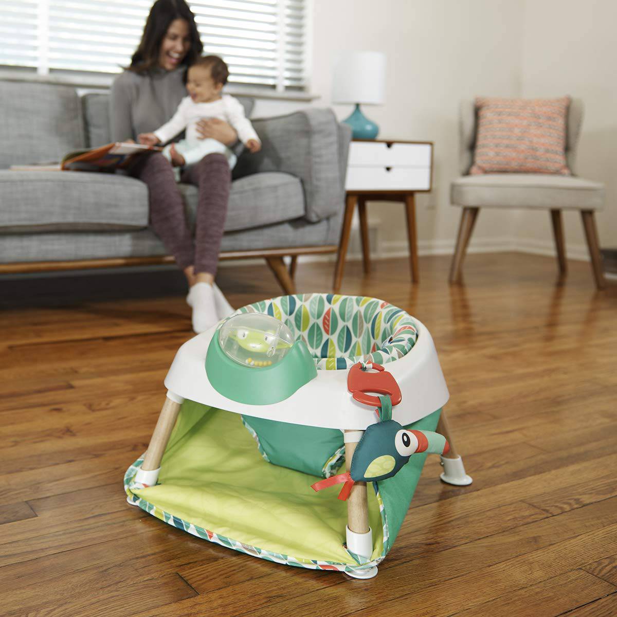 Asiento de actividad Evenflo Exersaucer y puente para puerta - DIGVICE MX