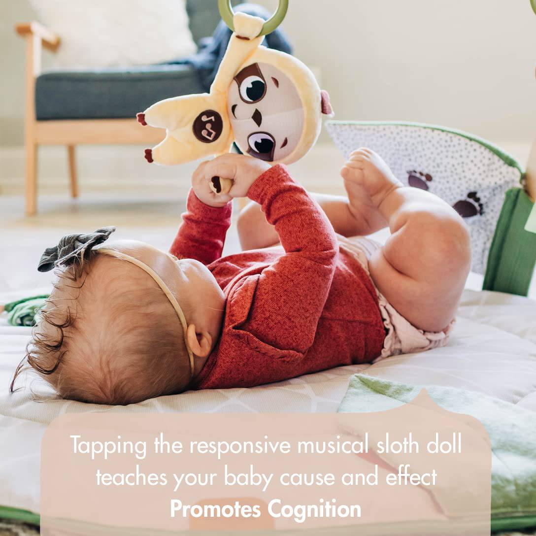 Tiny Love Boho Chic Gymini con espejo y juguetes desmontables, gimnasio de desarrollo y tapete de juegos para bebés, recién nacidos y bebés - DIGVICE MX